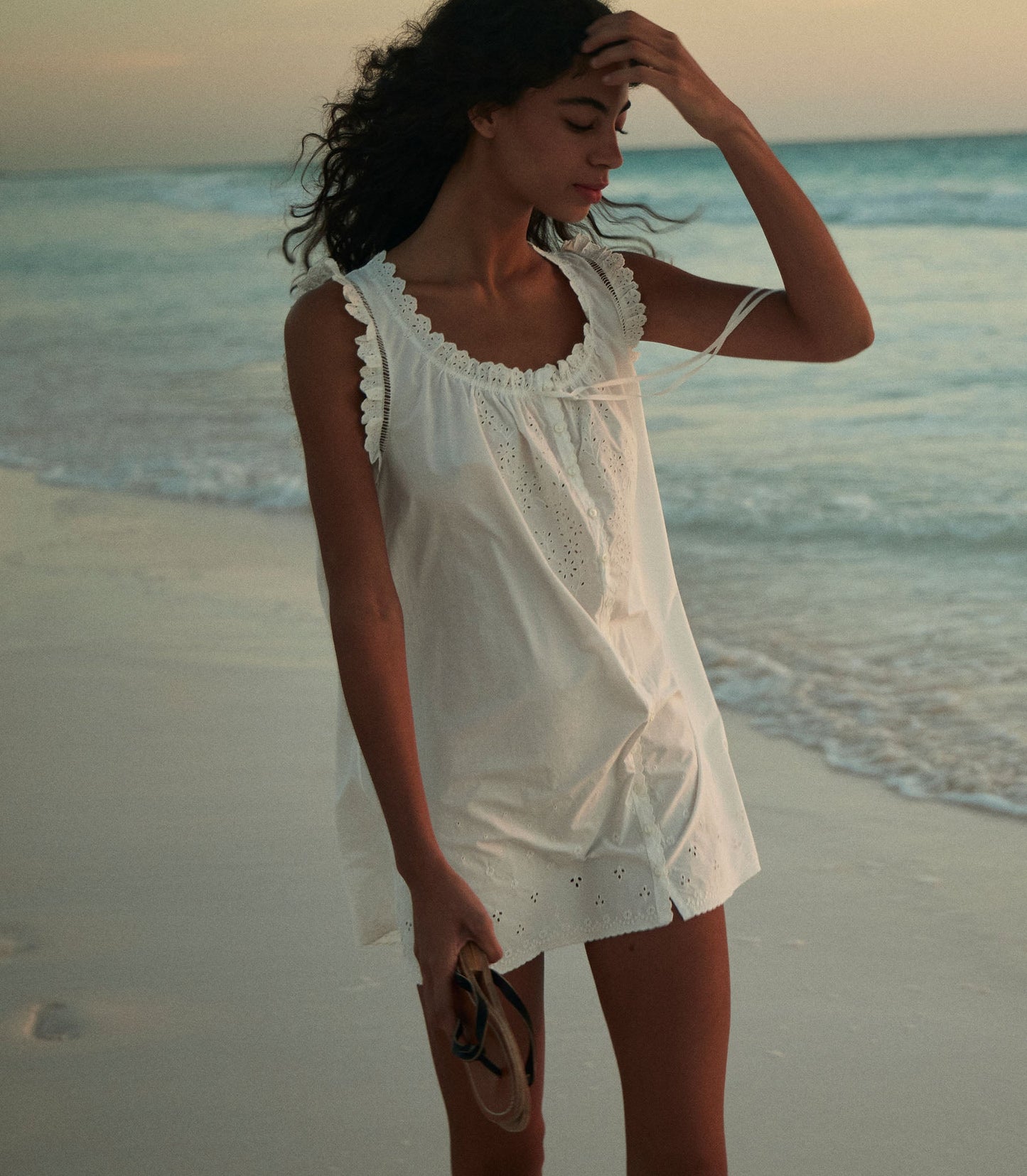 NESSIE DRESS -- SALT