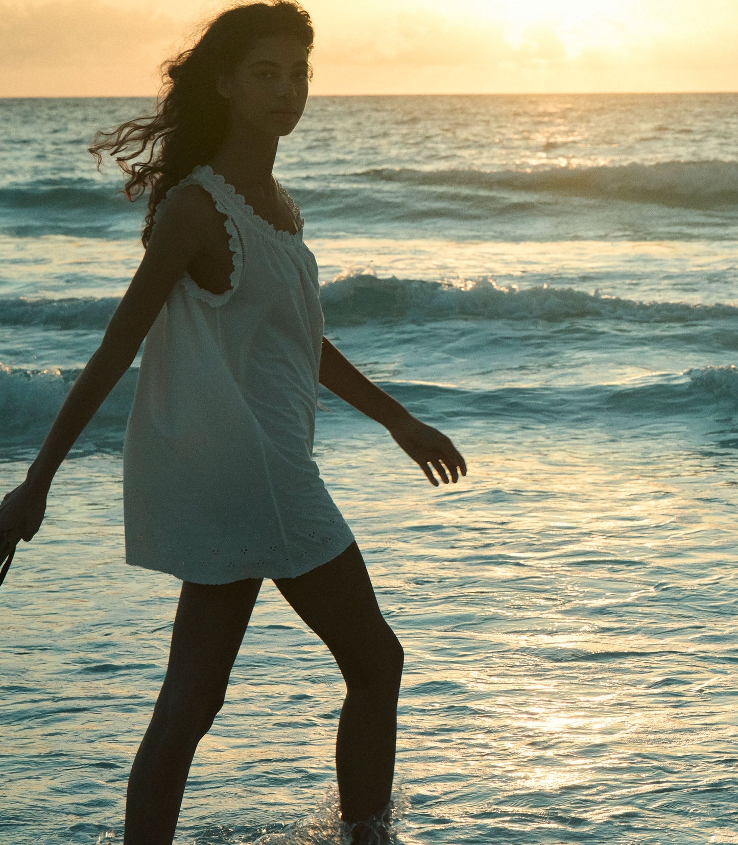 NESSIE DRESS -- SALT