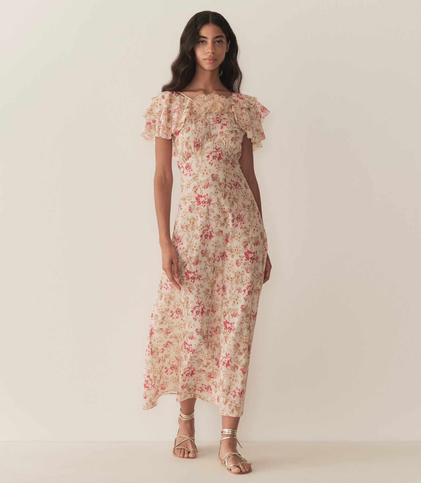 NEVARA DRESS -- FLEURS DE PROVENCE