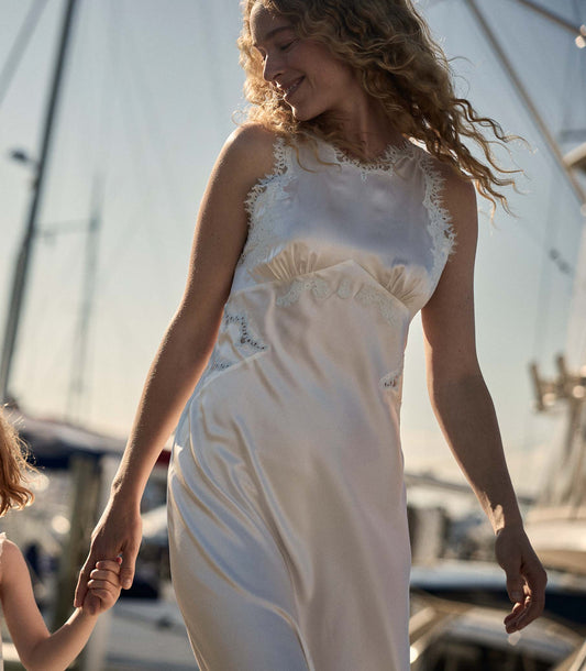 ODELINA DRESS -- SALT