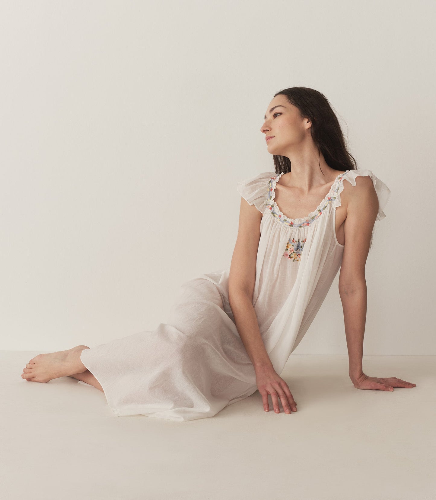 ORELLE NIGHTGOWN -- SALT