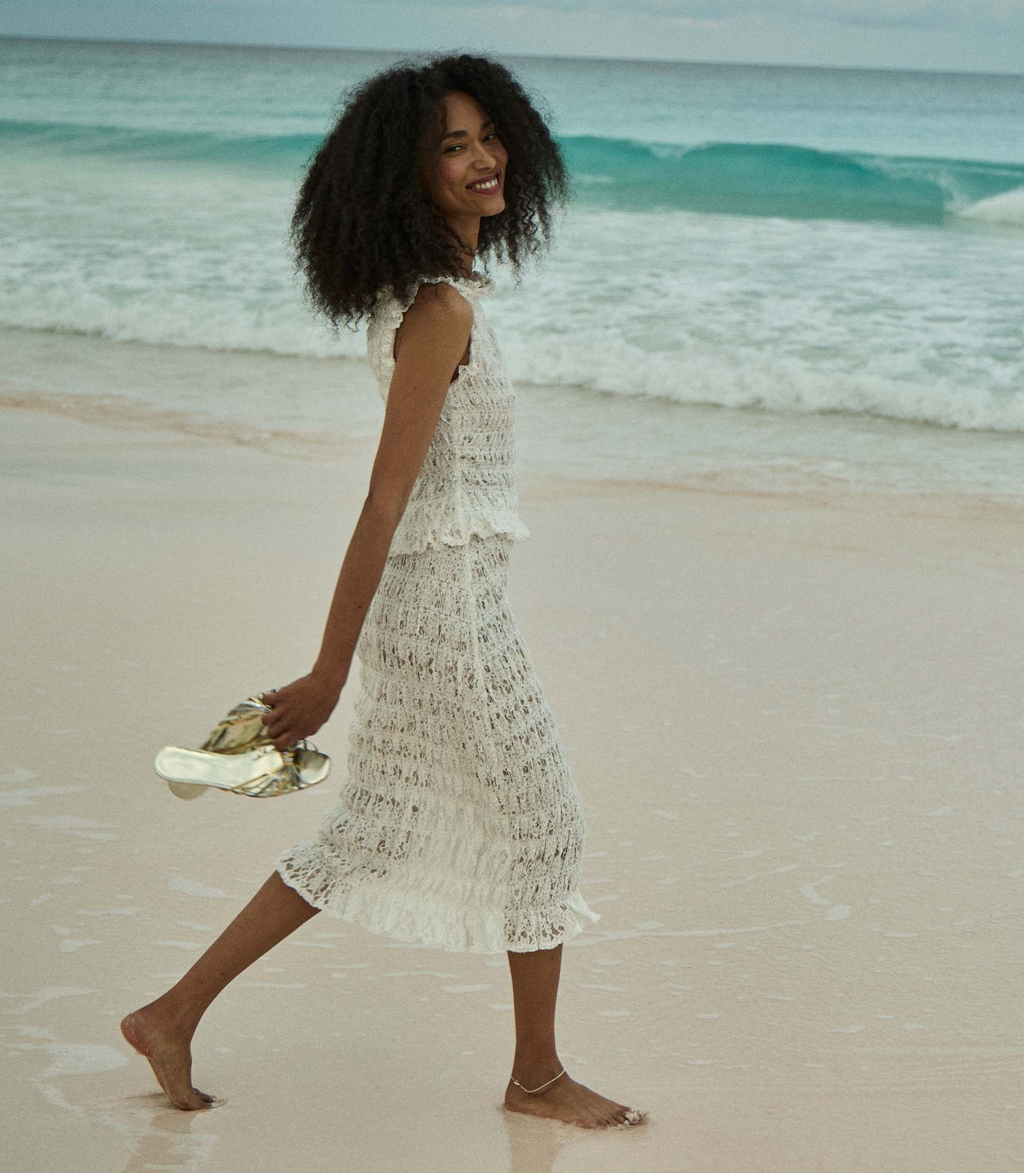 RACHELLE SKIRT -- SALT