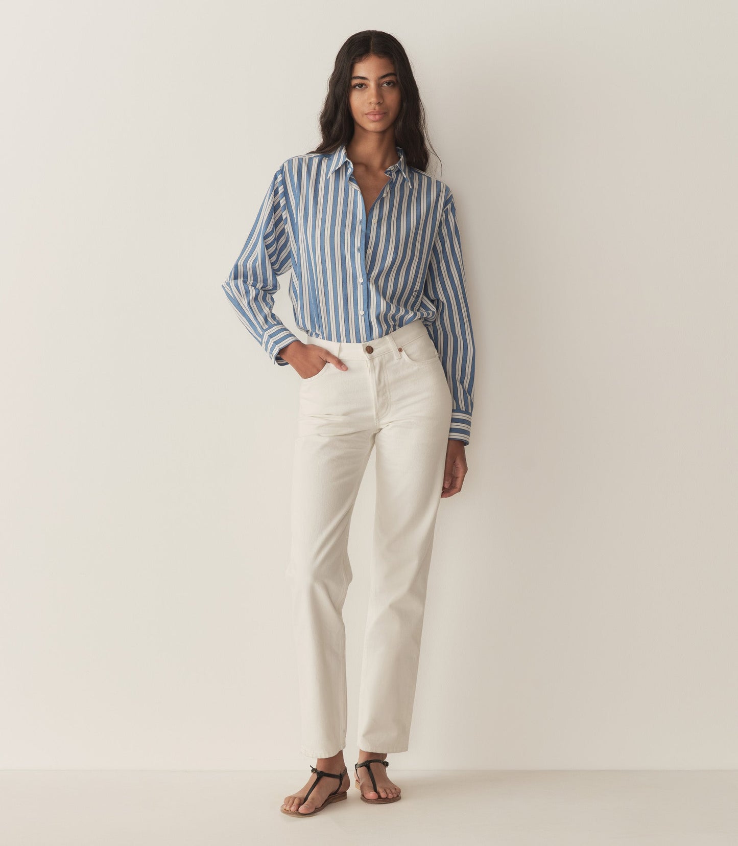 REMIS TOP -- LUCERNE STRIPE