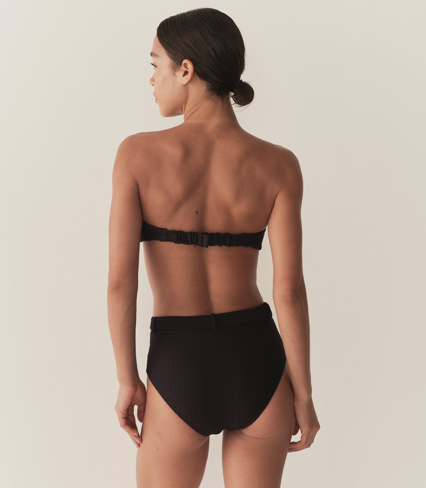 RIVA BIKINI TOP -- NERO