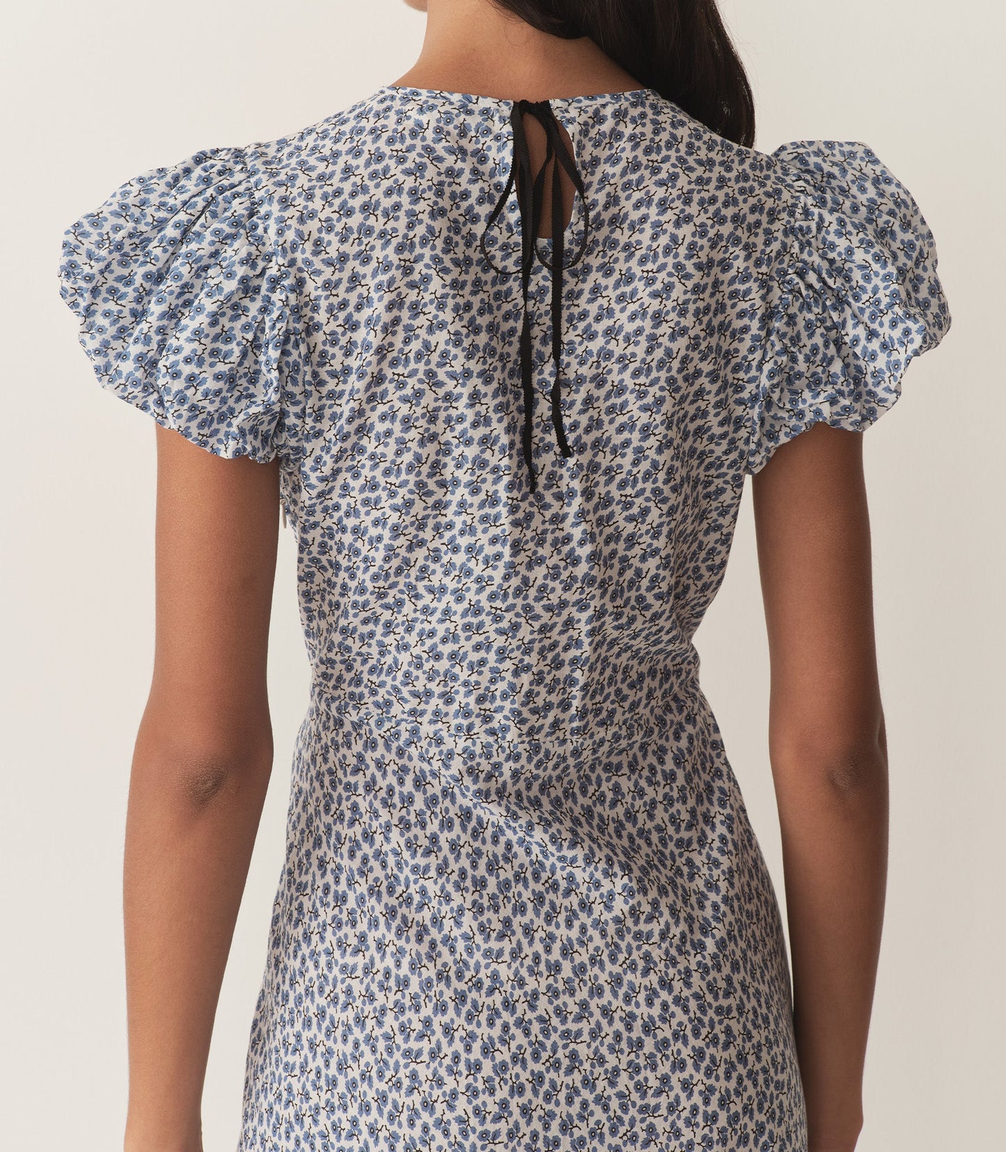 ROMINA DRESS -- CORNFLOWER HILLSIDE BLOOM