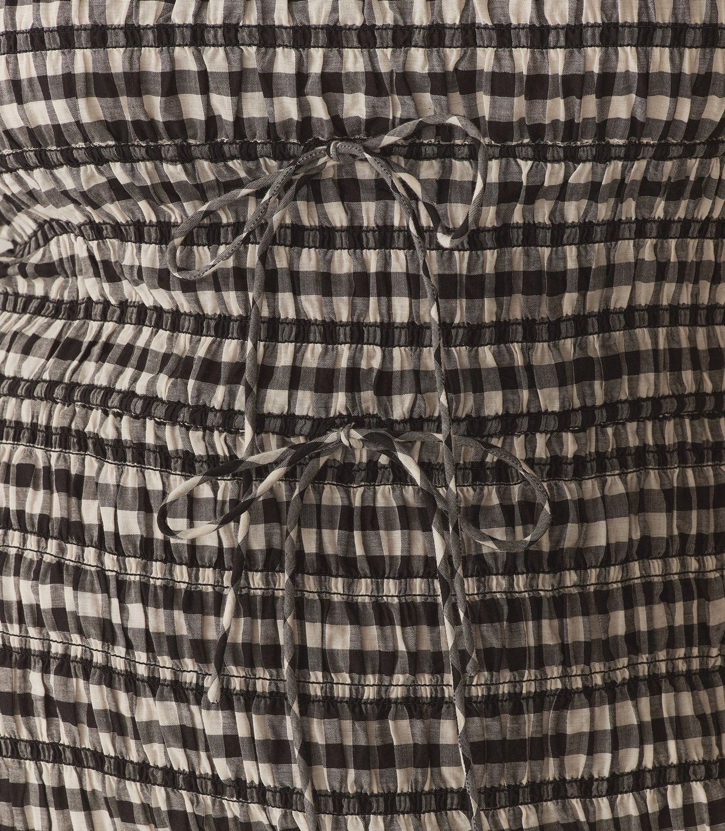 ROSELLA DRESS -- NOIR GRETA GINGHAM