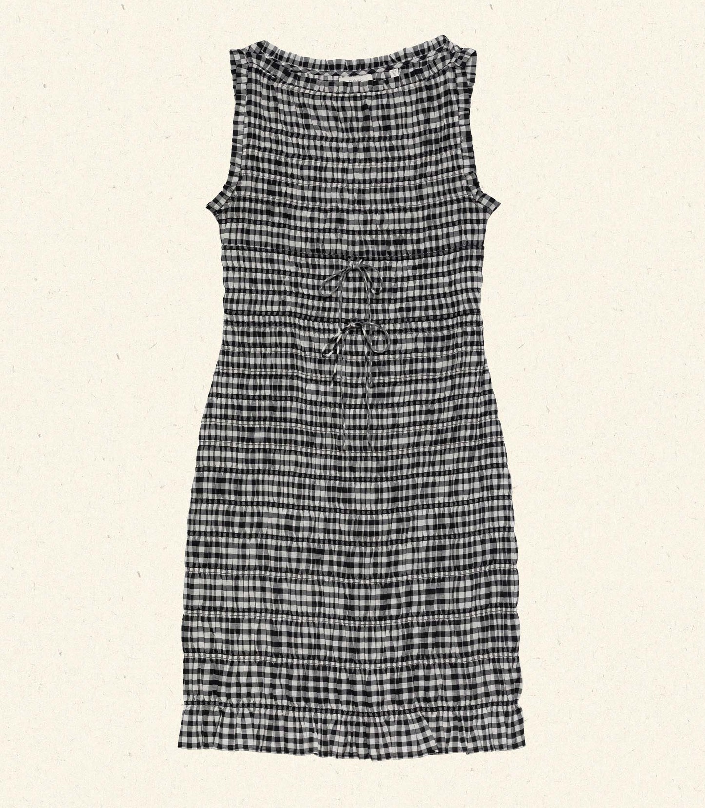 ROSELLA DRESS -- NOIR GRETA GINGHAM