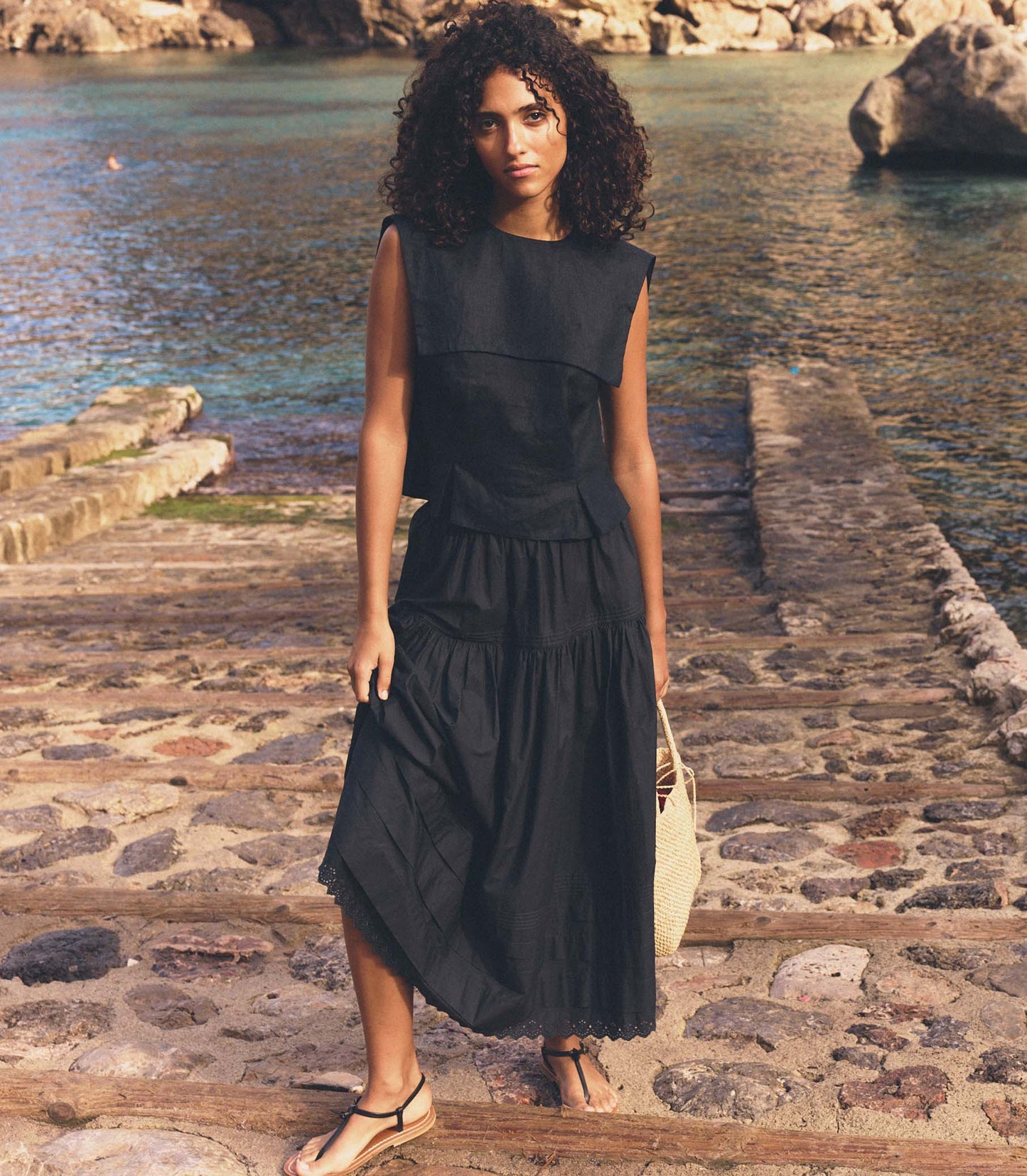 SEBASTIANE SKIRT -- NIGHT SKY