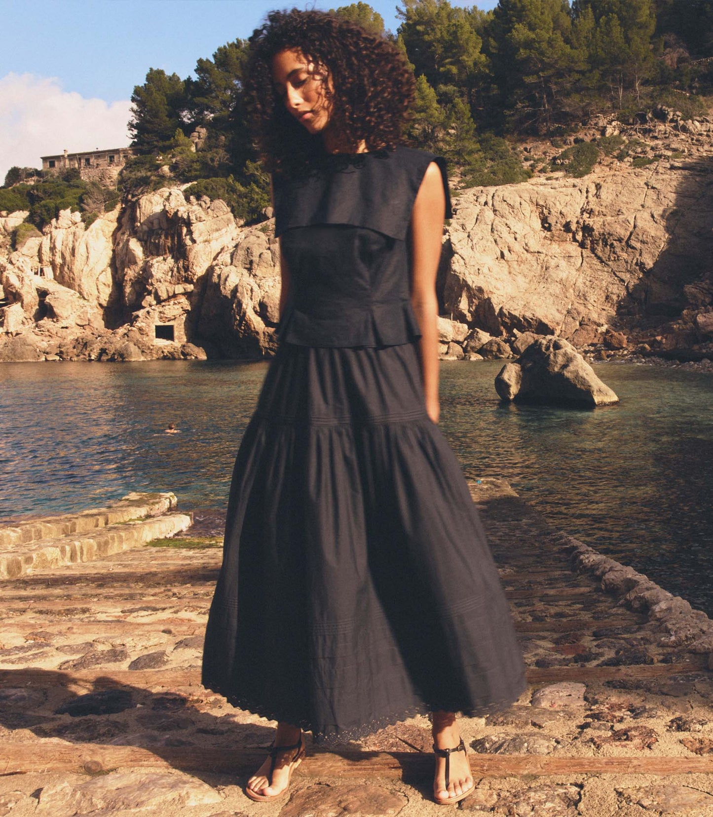 SEBASTIANE SKIRT -- NIGHT SKY