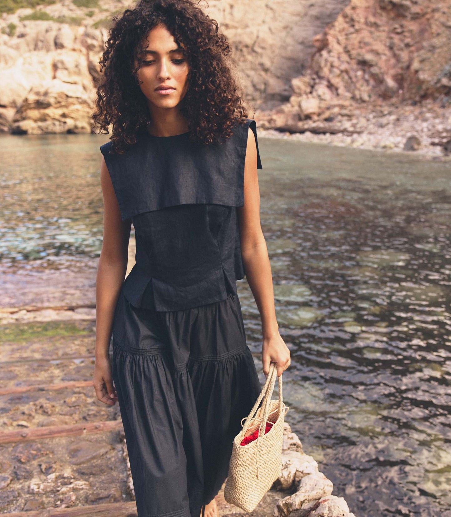 SEBASTIANE SKIRT -- NIGHT SKY