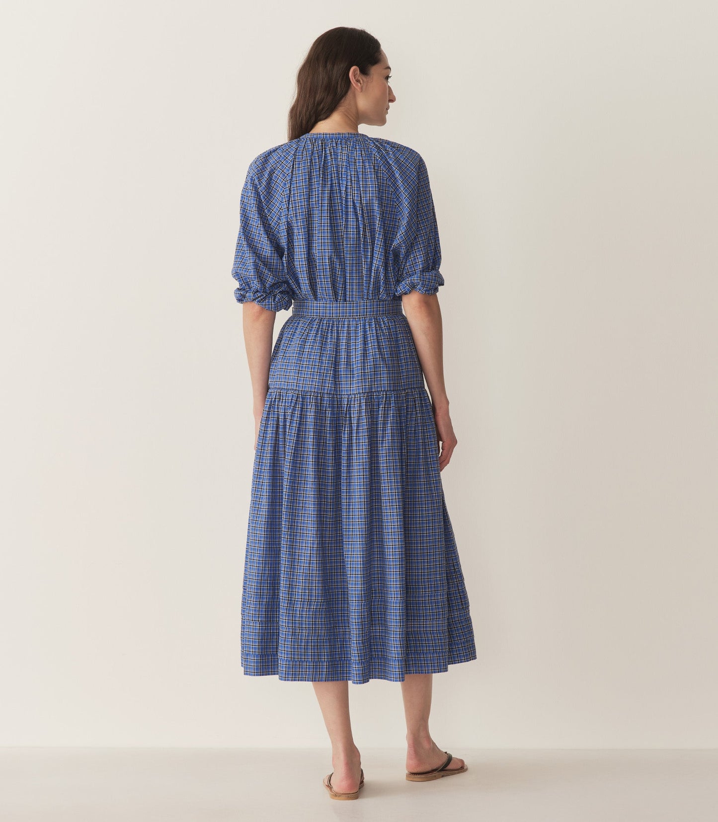 SEBASTIANE SKIRT -- CASSIS CHECK