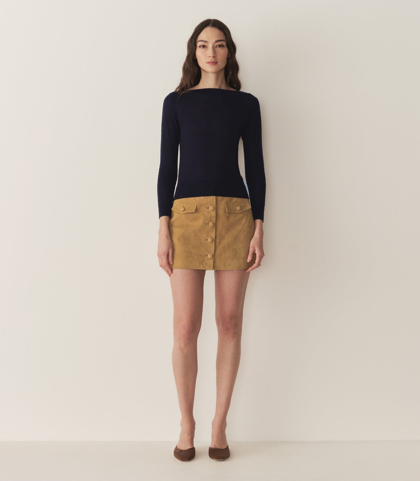 SILVIA SWEATER -- DEEP NAVY