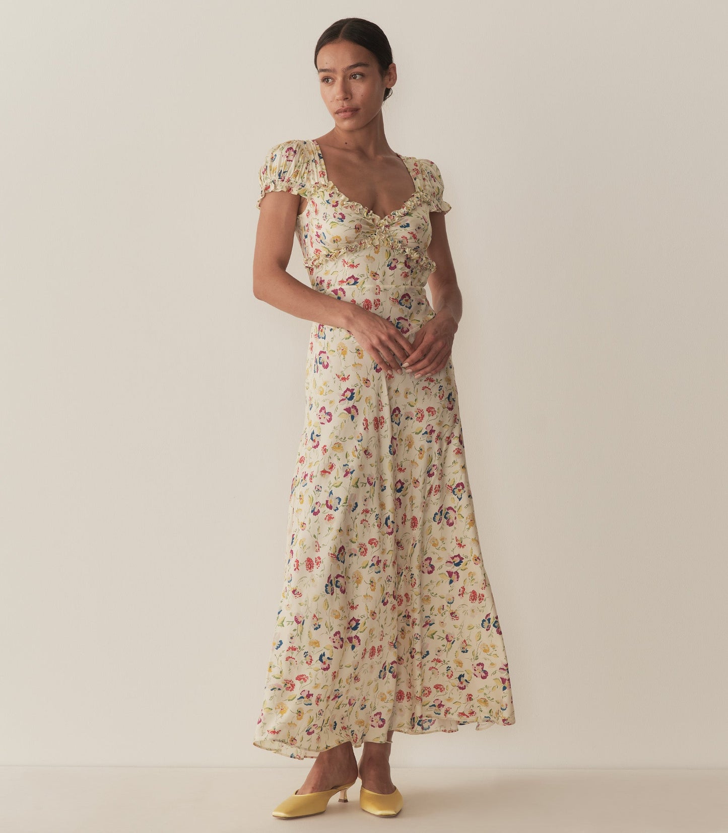 VALERINE DRESS -- WINDSWEPT BLOOMS