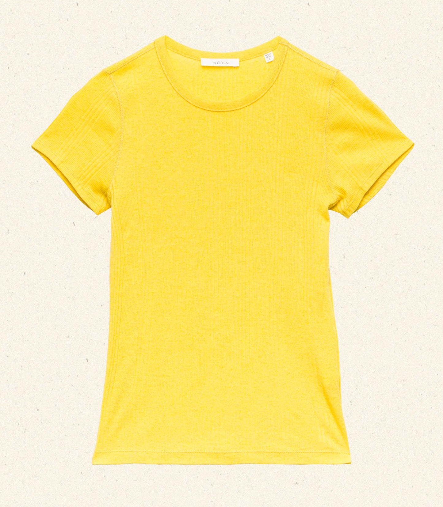 VIVI CASHMERE TEE -- CITRUS
