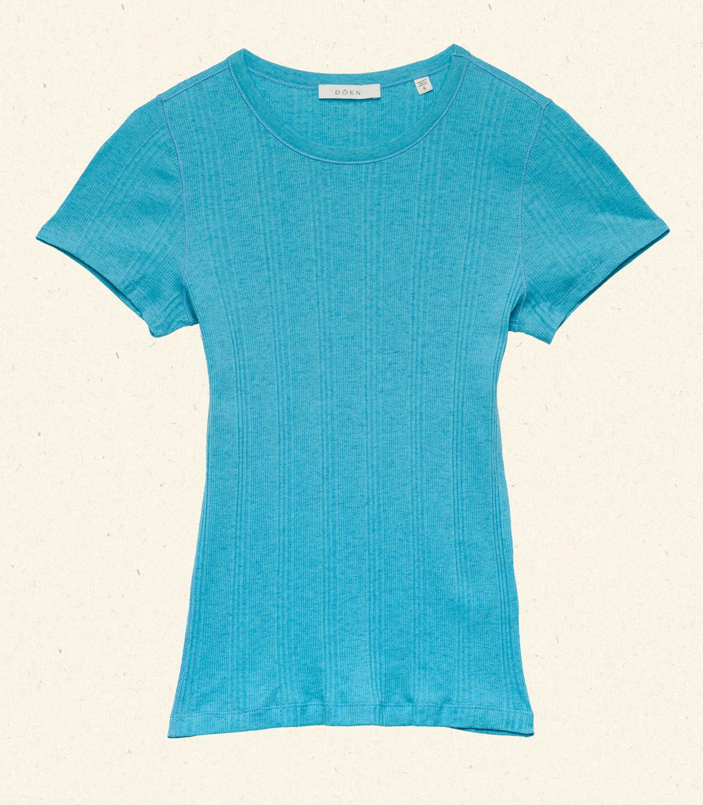 VIVI CASHMERE TEE -- MEDITERRANEAN SEA